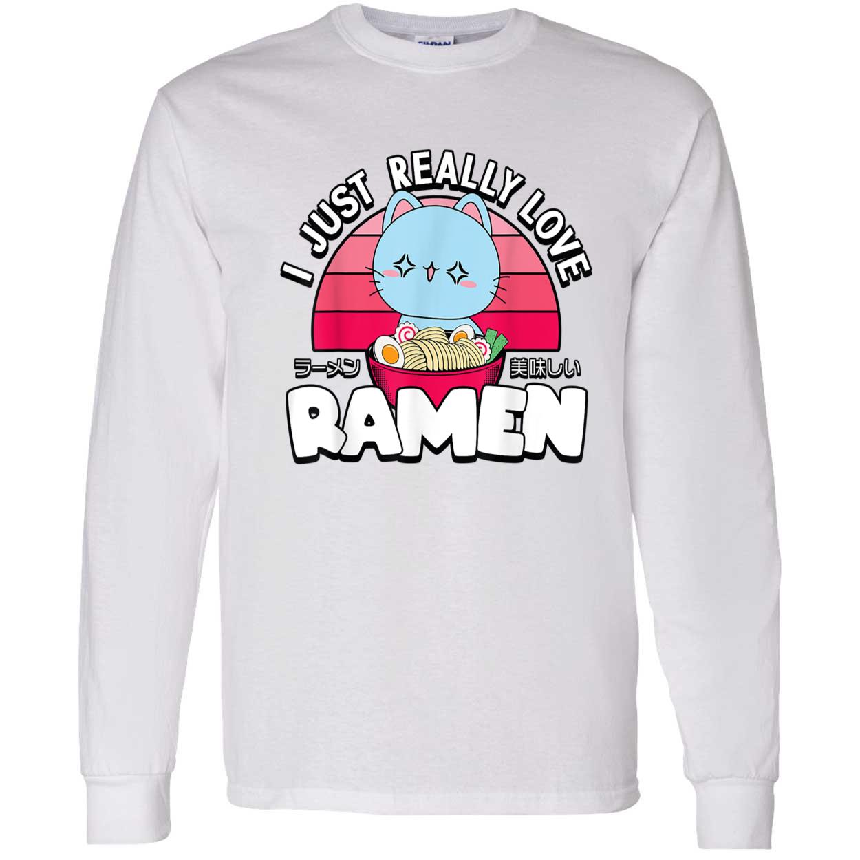Cat I Just Really Love Ramen Shirt Cat I Just Really Love Ramen Shirt