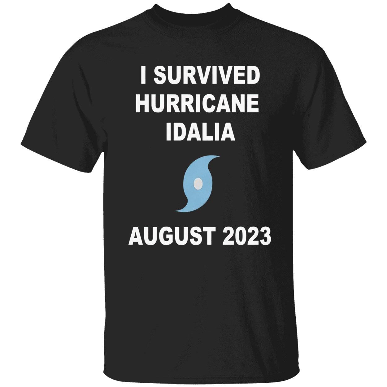 I Survived Hurricane Idalia August 2023 Shirt
