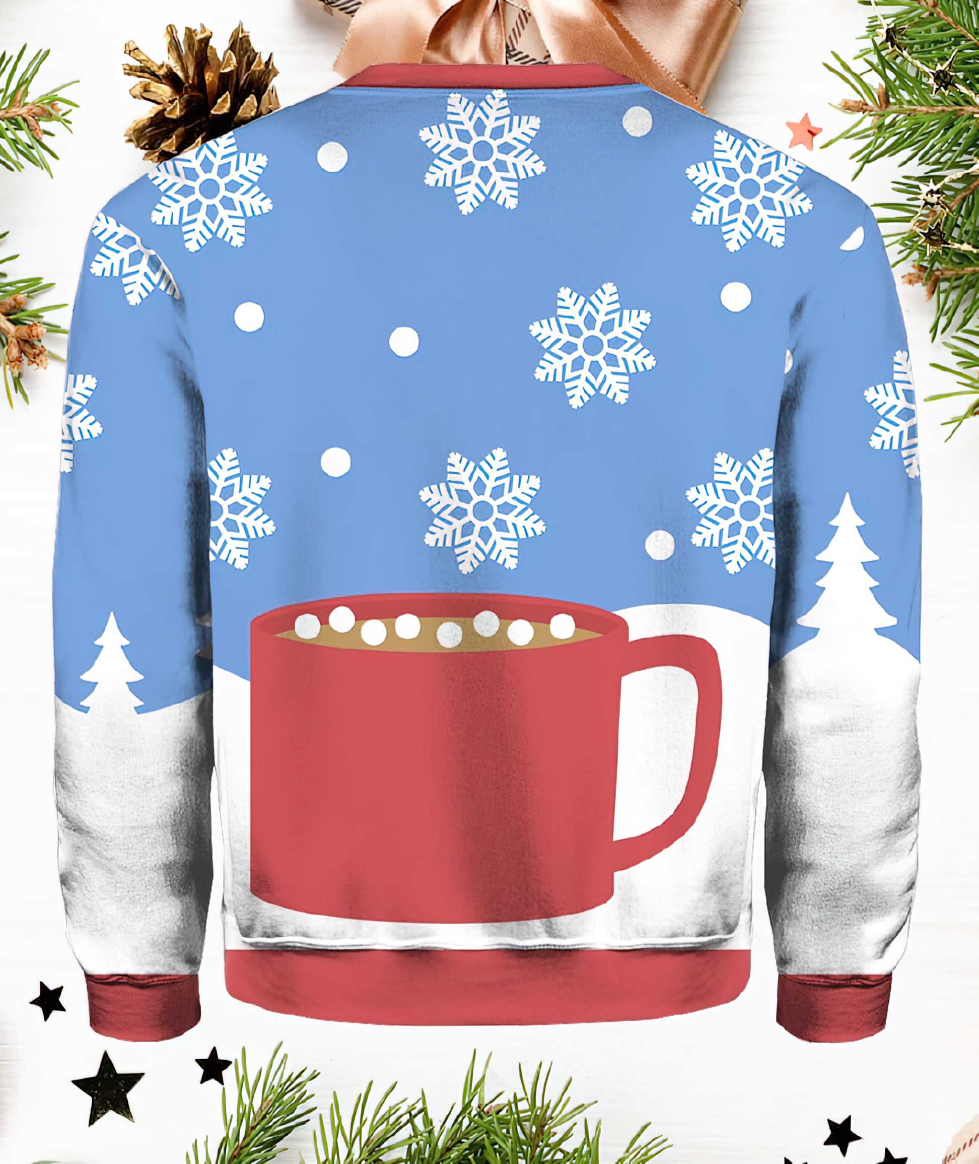 I’M Only Here For The Swiss Miss Ugly Christmas Sweater I’M Only Here For The Swiss Miss Ugly Christmas Sweater