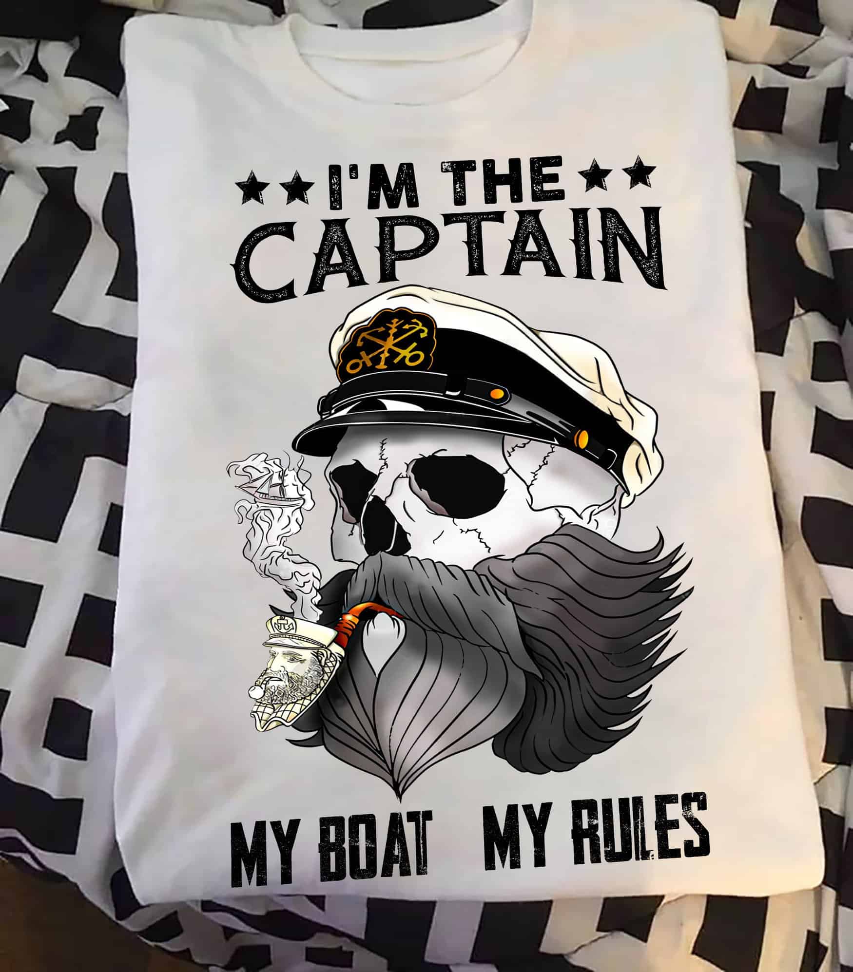 I’M The Captain My Boat My Rules Shirt