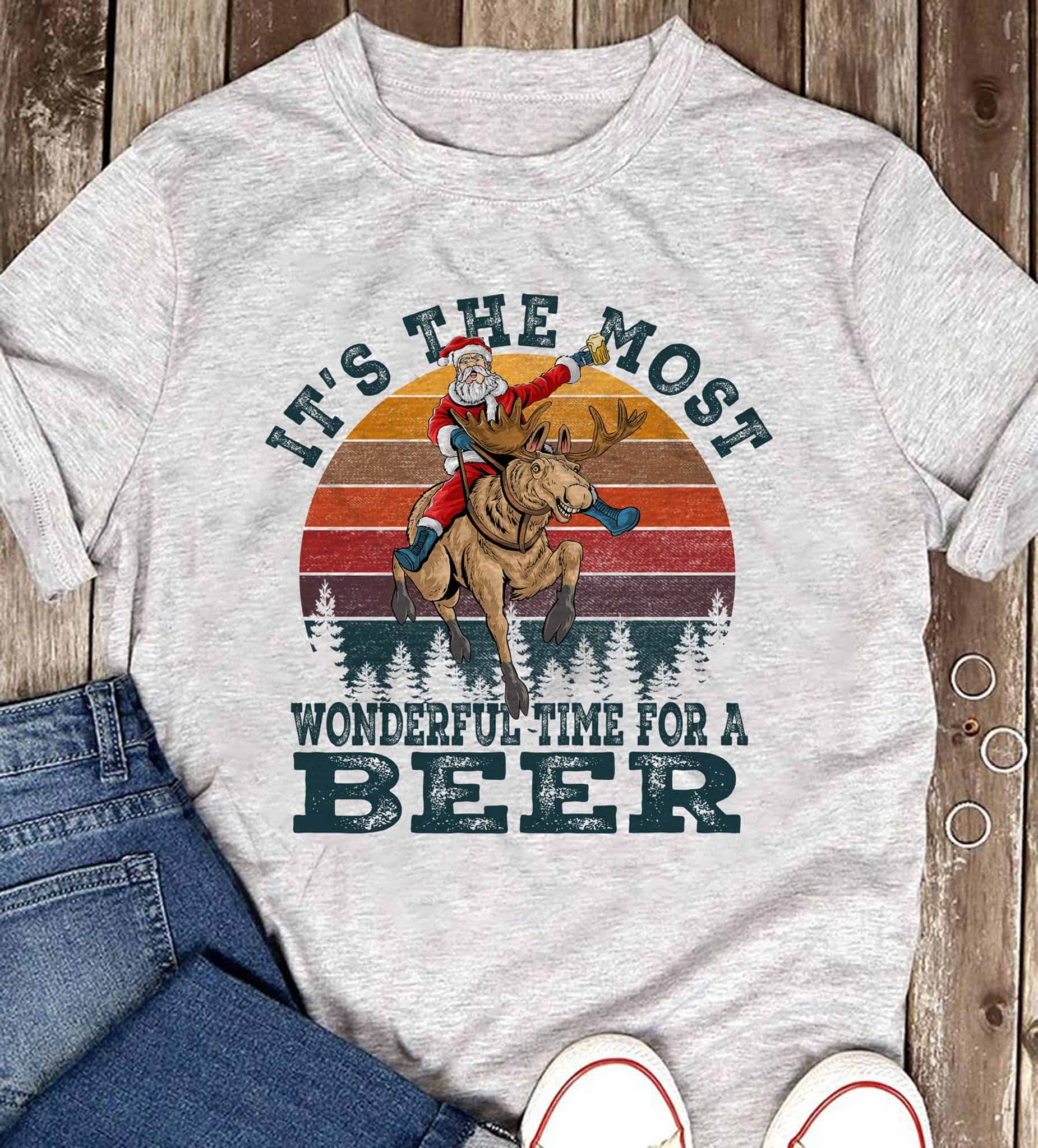 It’S The Most Wonderful Time For A Beer Shirt It’S The Most Wonderful Time For A Beer Shirt