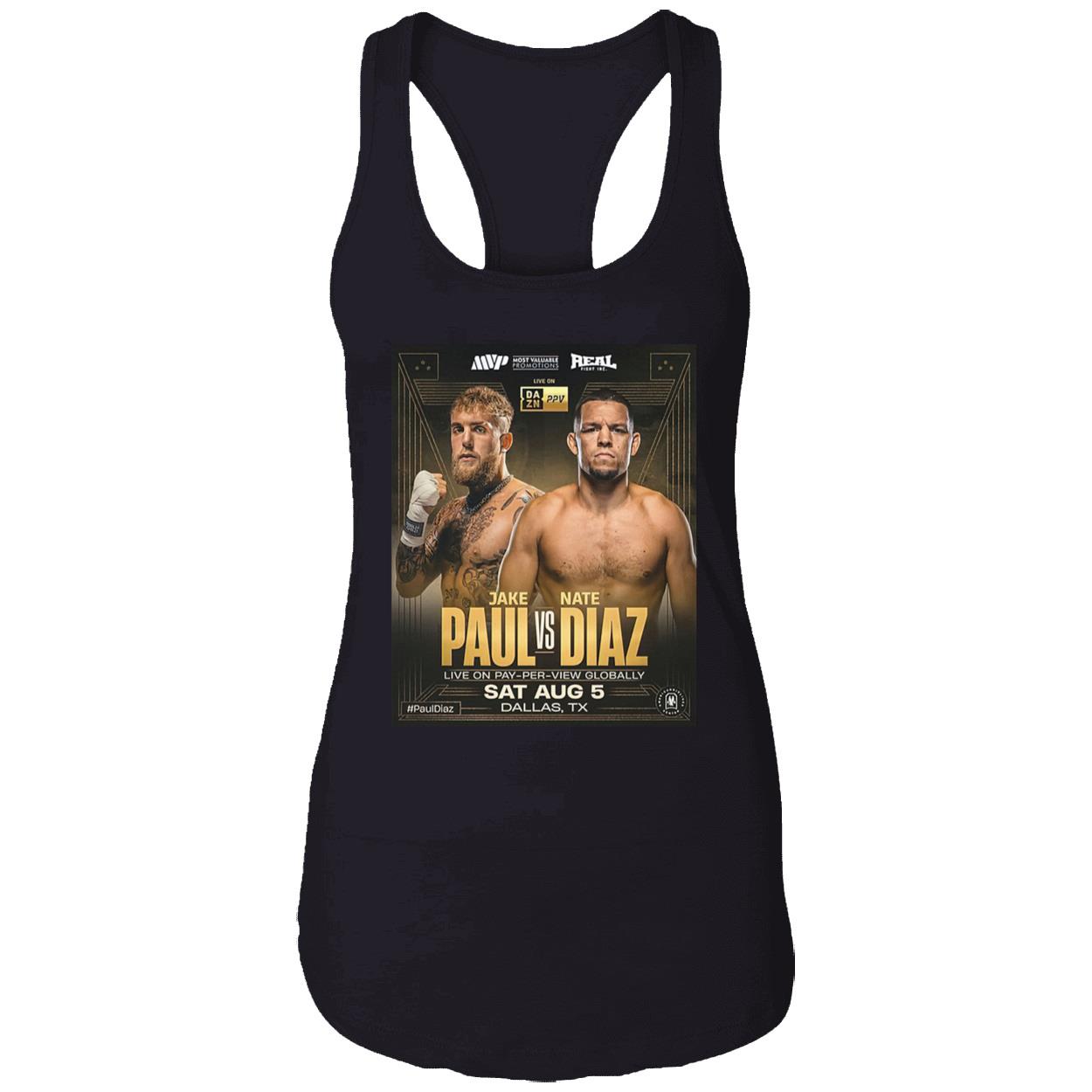 Jake Paul Vs Nate Diaz Shirt Jake Paul Vs Nate Diaz Shirt