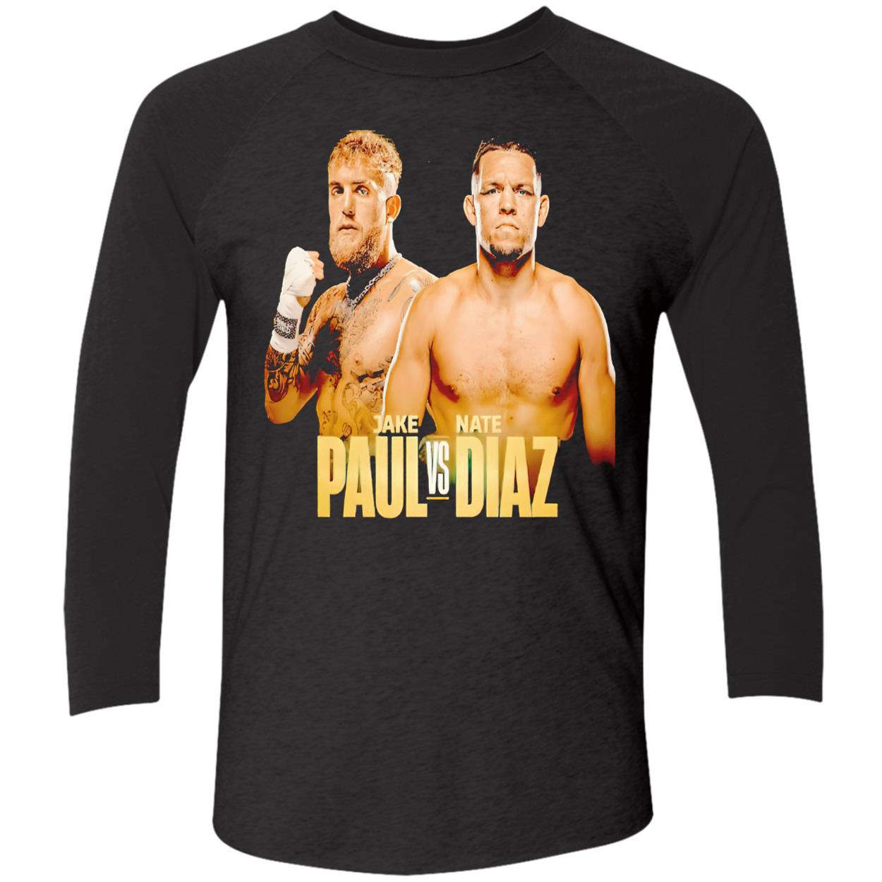 Jake Paul Vs Nate Diaz T-Shirt Jake Paul Vs Nate Diaz T-Shirt
