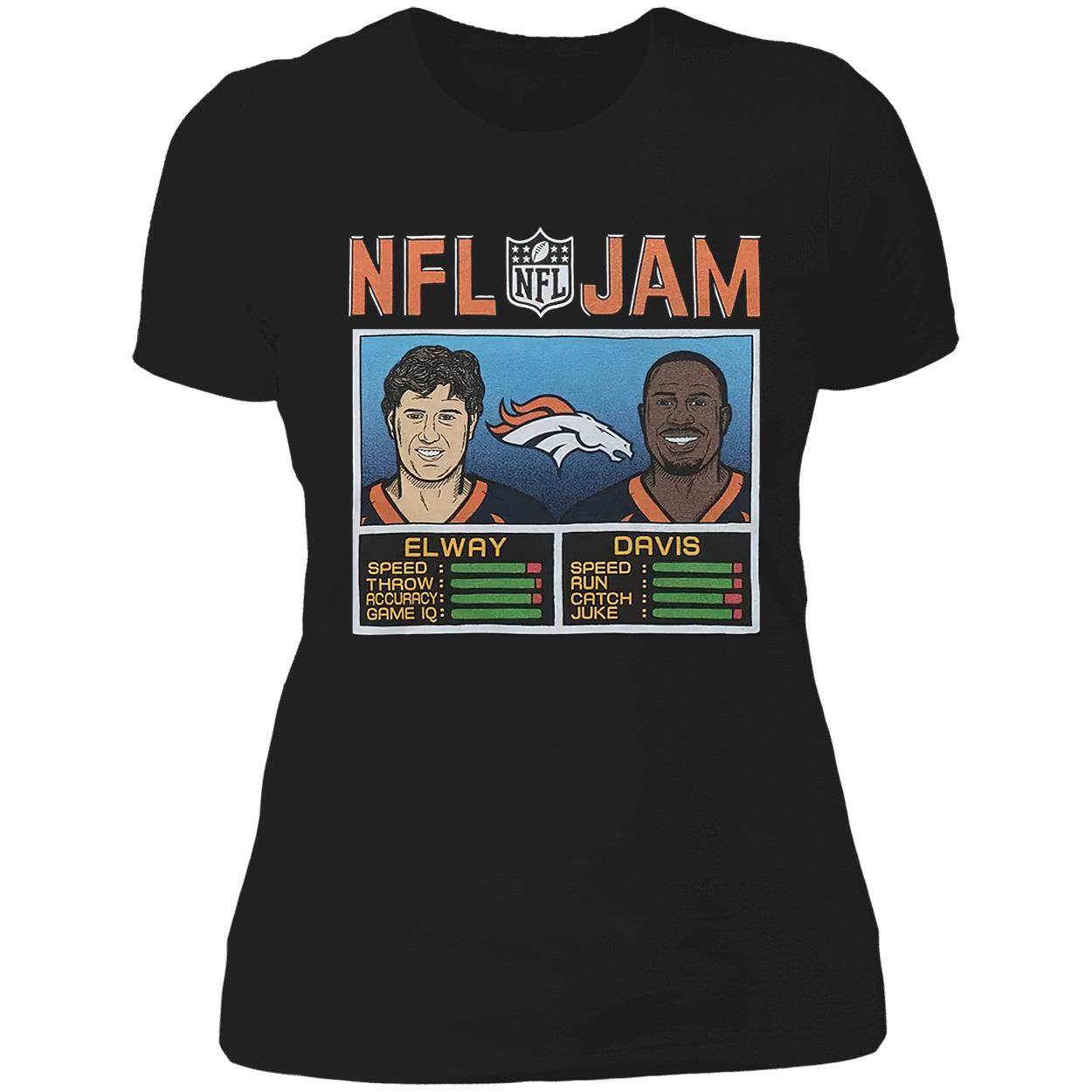 Jam Denver Broncos Elway And Davis Shirt Jam Denver Broncos Elway And Davis Shirt