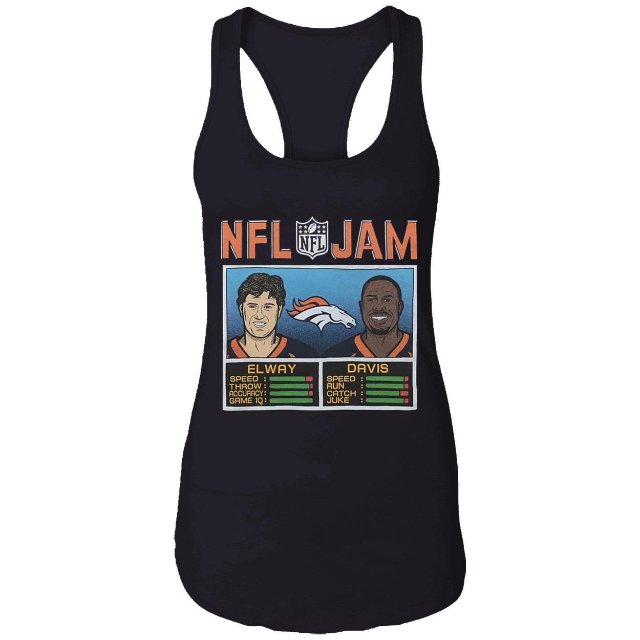 Jam Denver Broncos Elway And Davis Shirt Jam Denver Broncos Elway And Davis Shirt