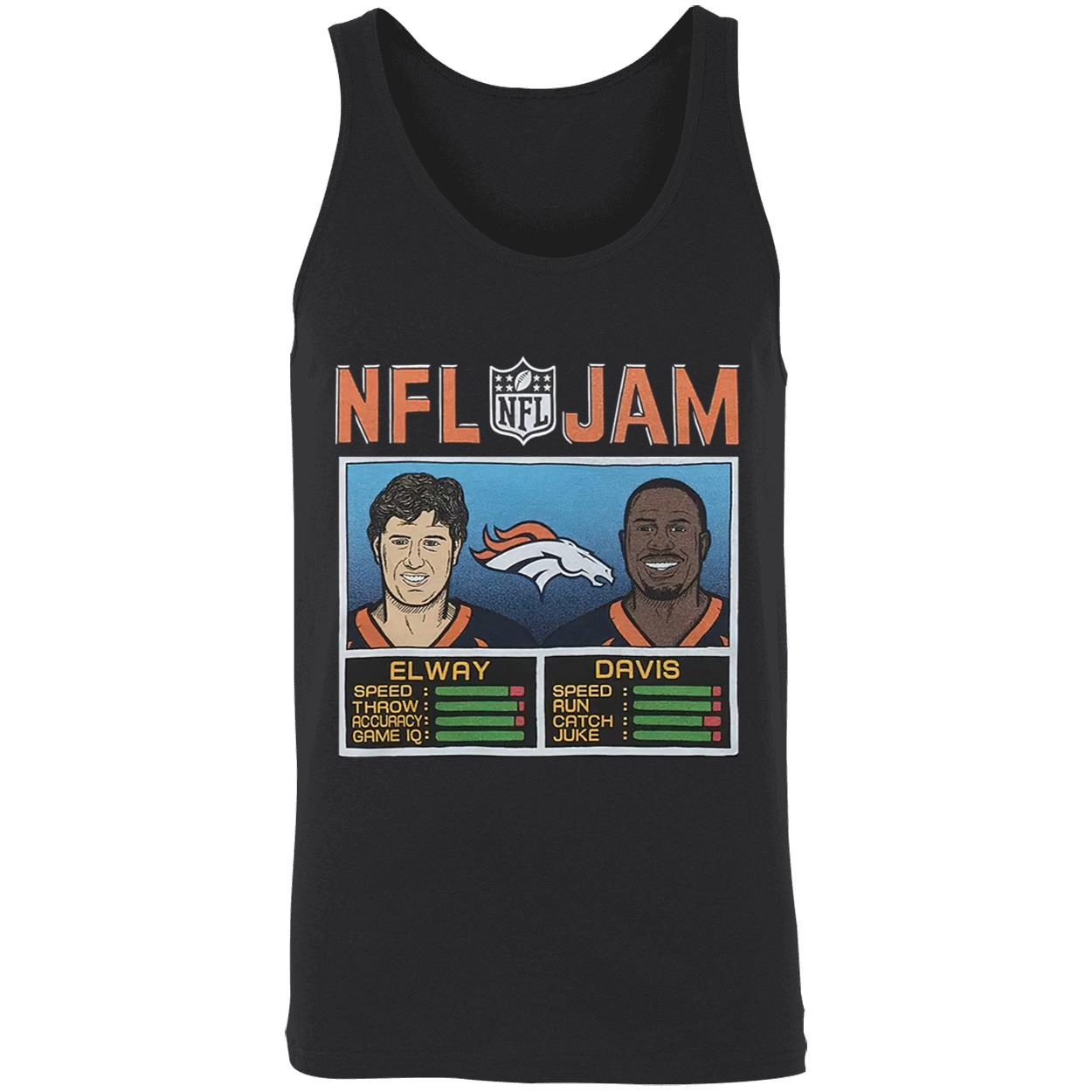 Jam Denver Broncos Elway And Davis Shirt Jam Denver Broncos Elway And Davis Shirt