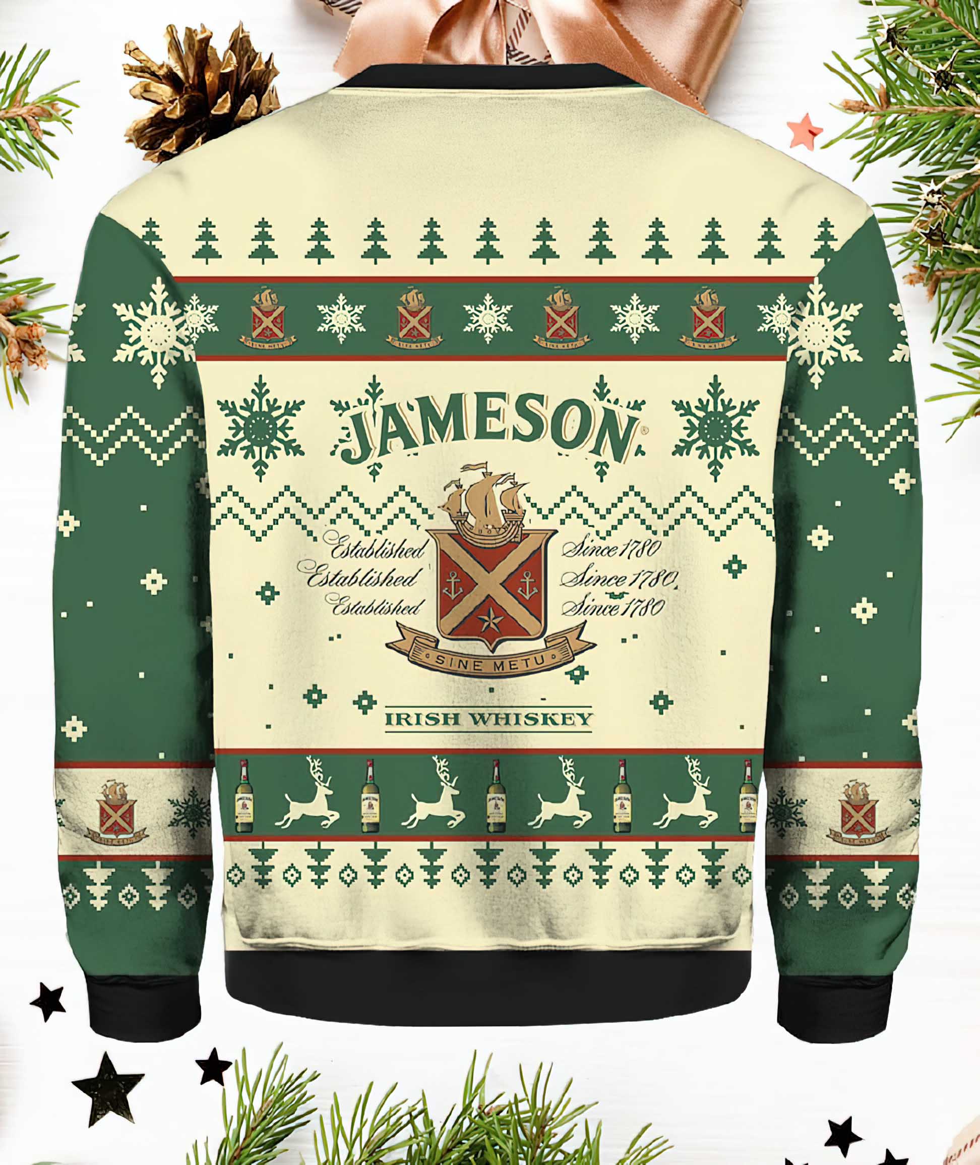 Jameson Xmas Irish Whiskey Christmas Sweater Jameson Xmas Irish Whiskey Christmas Sweater