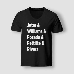 Jeter Williams Posada Pettitte Rivera Shirt