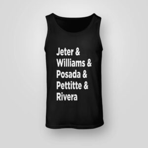 Jeter Williams Posada Pettitte Rivera Shirt