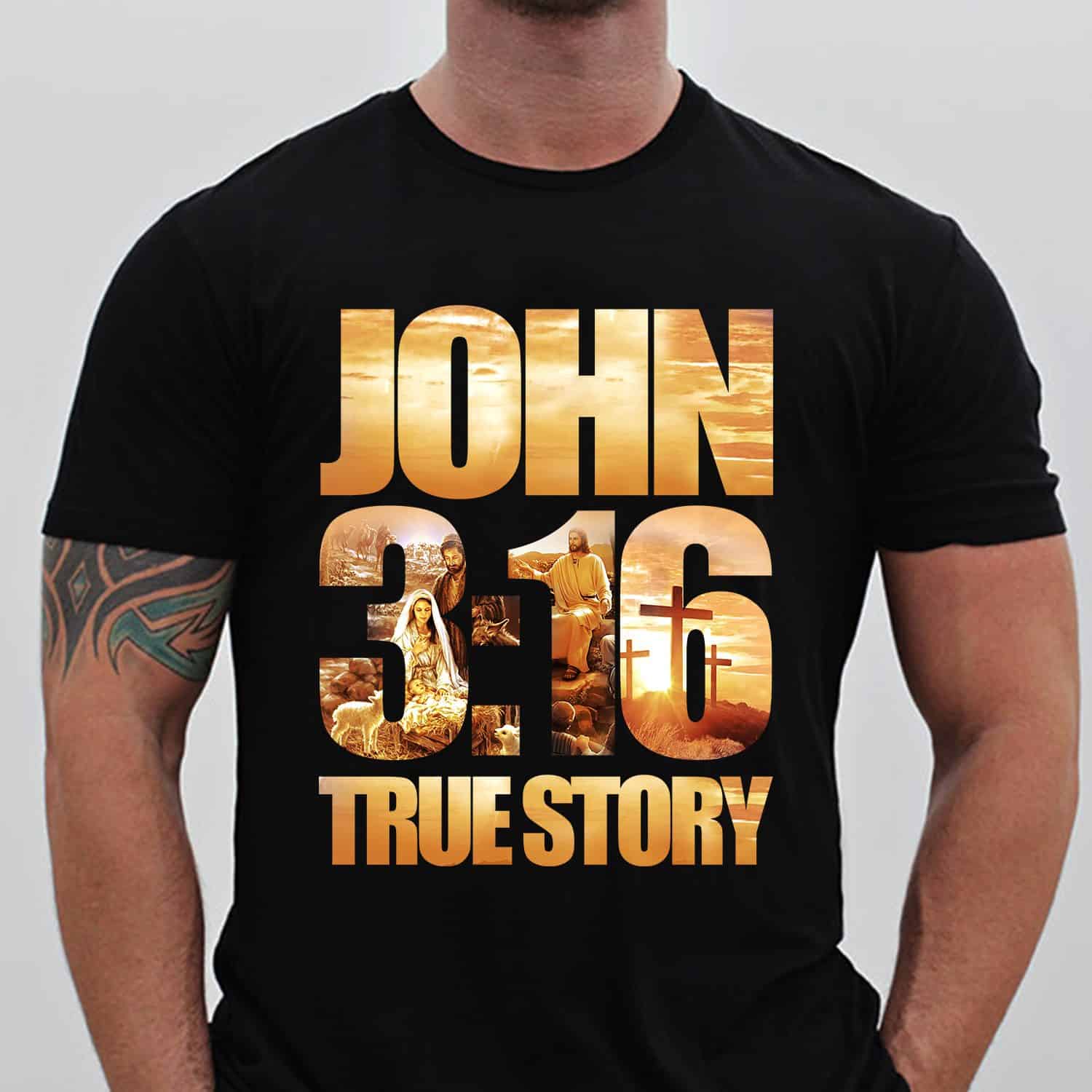 John 3 16 True Story Shirt John 3 16 True Story Shirt