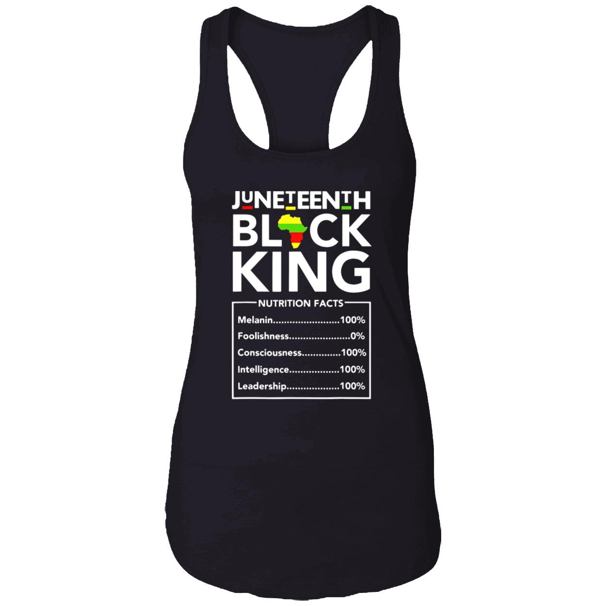 Juneteenth Black King Nutrition Facts Shirt Juneteenth Black King Nutrition Facts Shirt