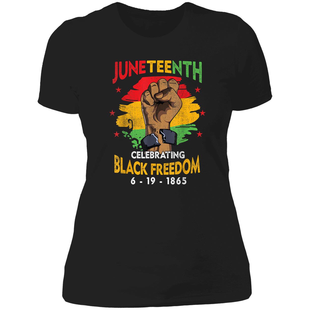 Juneteenth Celebrating Black Freedom 6-19-1865 Shirt Juneteenth Celebrating Black Freedom 6-19-1865 Shirt