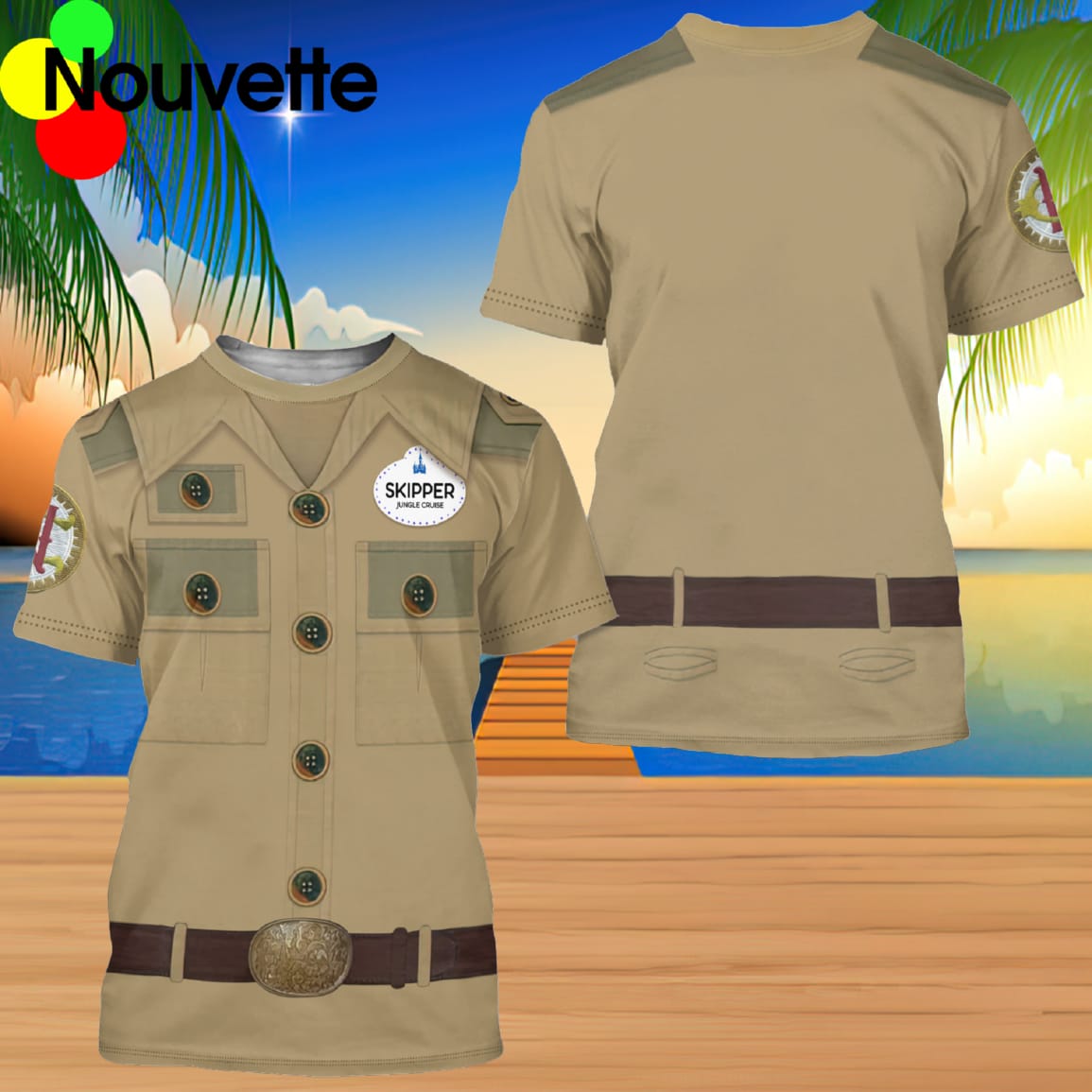 Jungle Cruise Skipper Halloween Costume Shirt