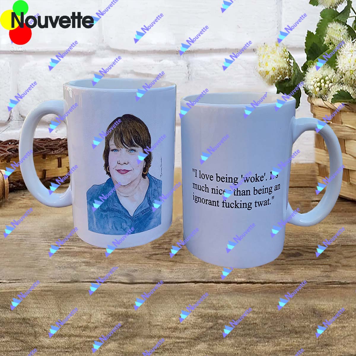 Kathy Burke Woke Mug Kathy Burke Woke Mug