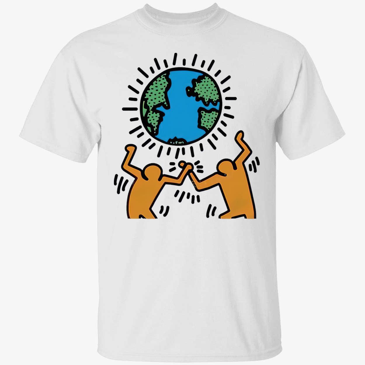 Keith Haring Earth Day Artwork Shirt