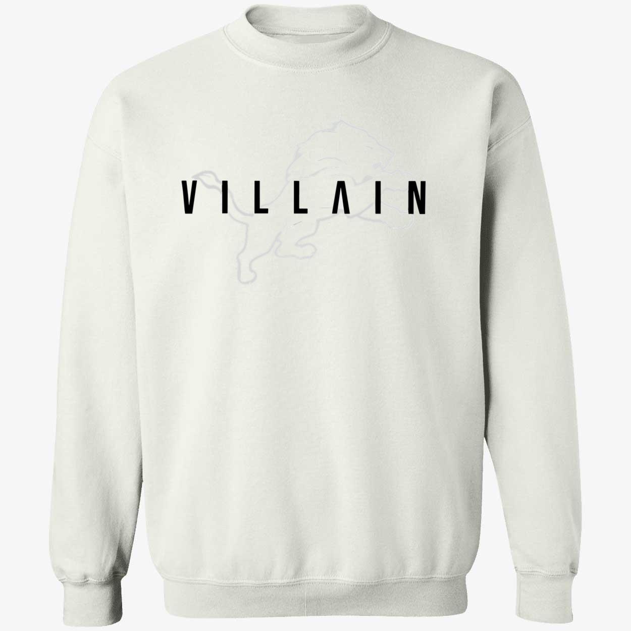 Detroit Lions Villain Sweatshirt Detroit Lions Villain Sweatshirt