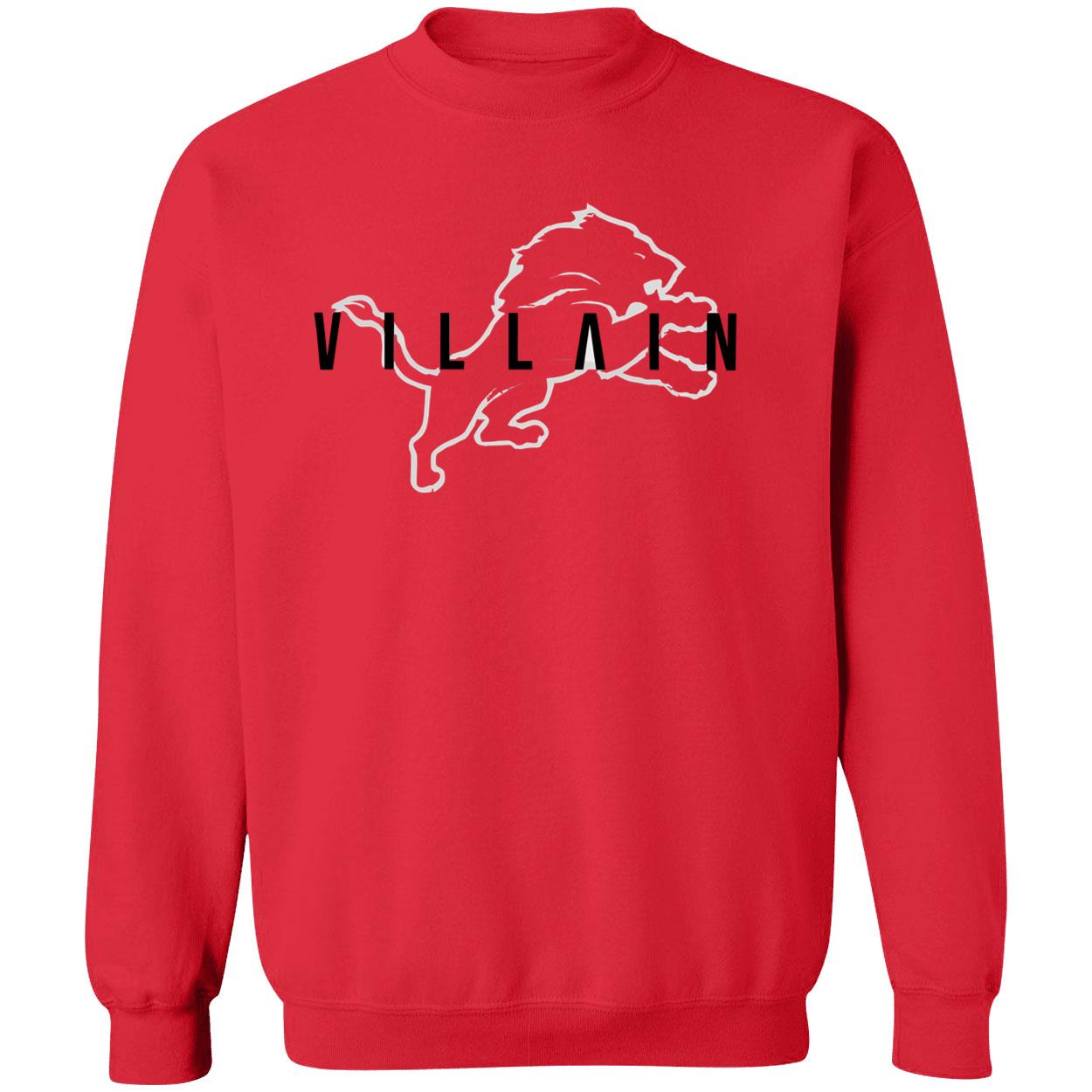 Detroit Lions Villain Sweatshirt Detroit Lions Villain Sweatshirt