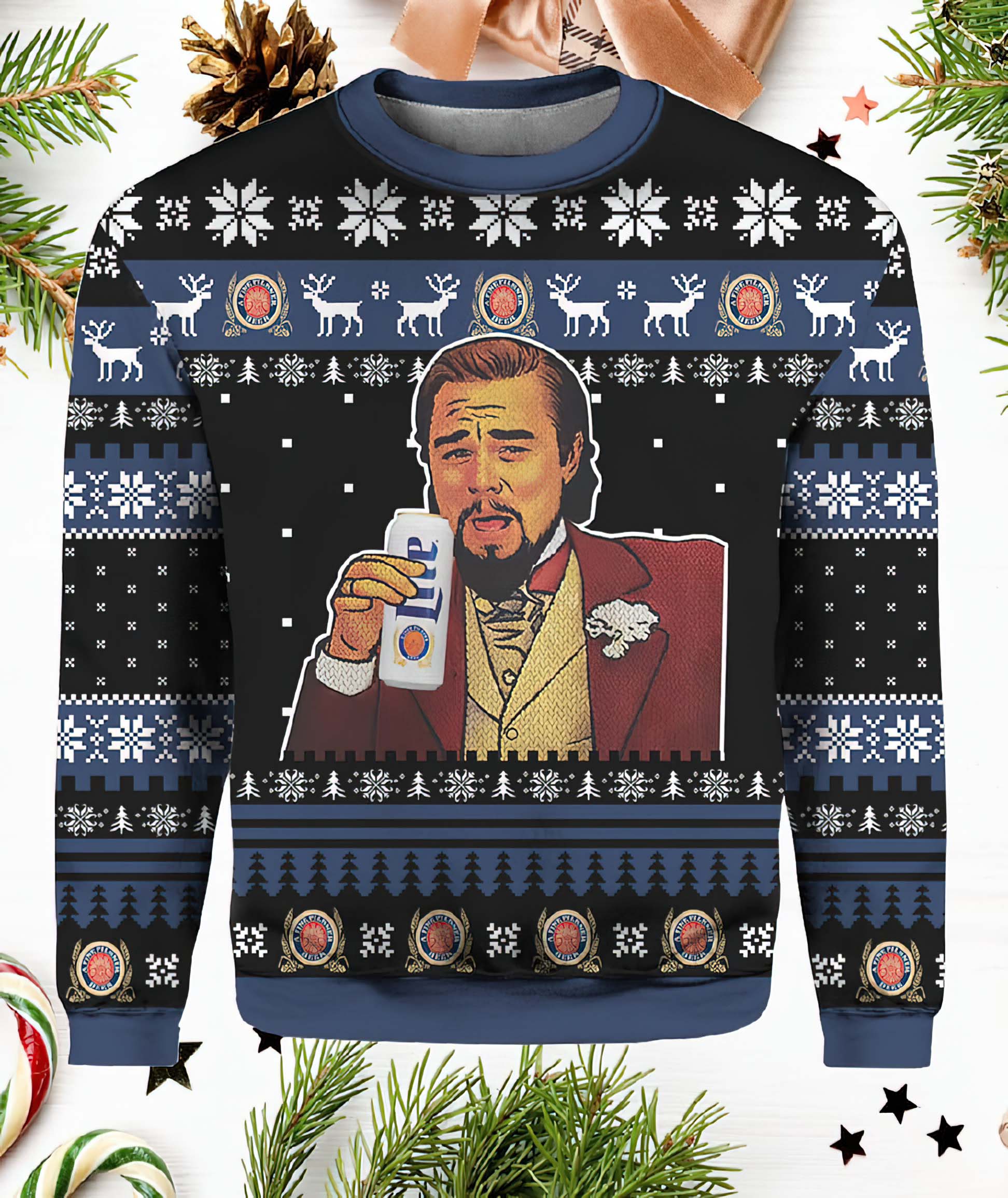 Lite Beer Meme Ugly Christmas Sweater Lite Beer Meme Ugly Christmas Sweater