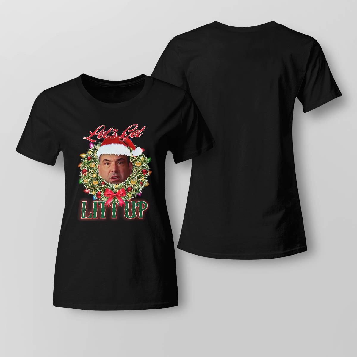 Louis Litt Let’S Get Litt Up Christmas Sweatshirt Louis Litt Let’S Get Litt Up Christmas Sweatshirt
