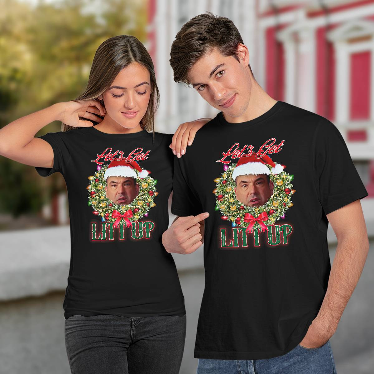 Louis Litt Let’S Get Litt Up Christmas Sweatshirt Louis Litt Let’S Get Litt Up Christmas Sweatshirt