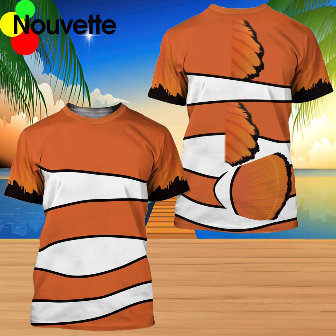 Marlin Finding Nemo Halloween Costume Shirt Marlin Finding Nemo Halloween Costume Shirt