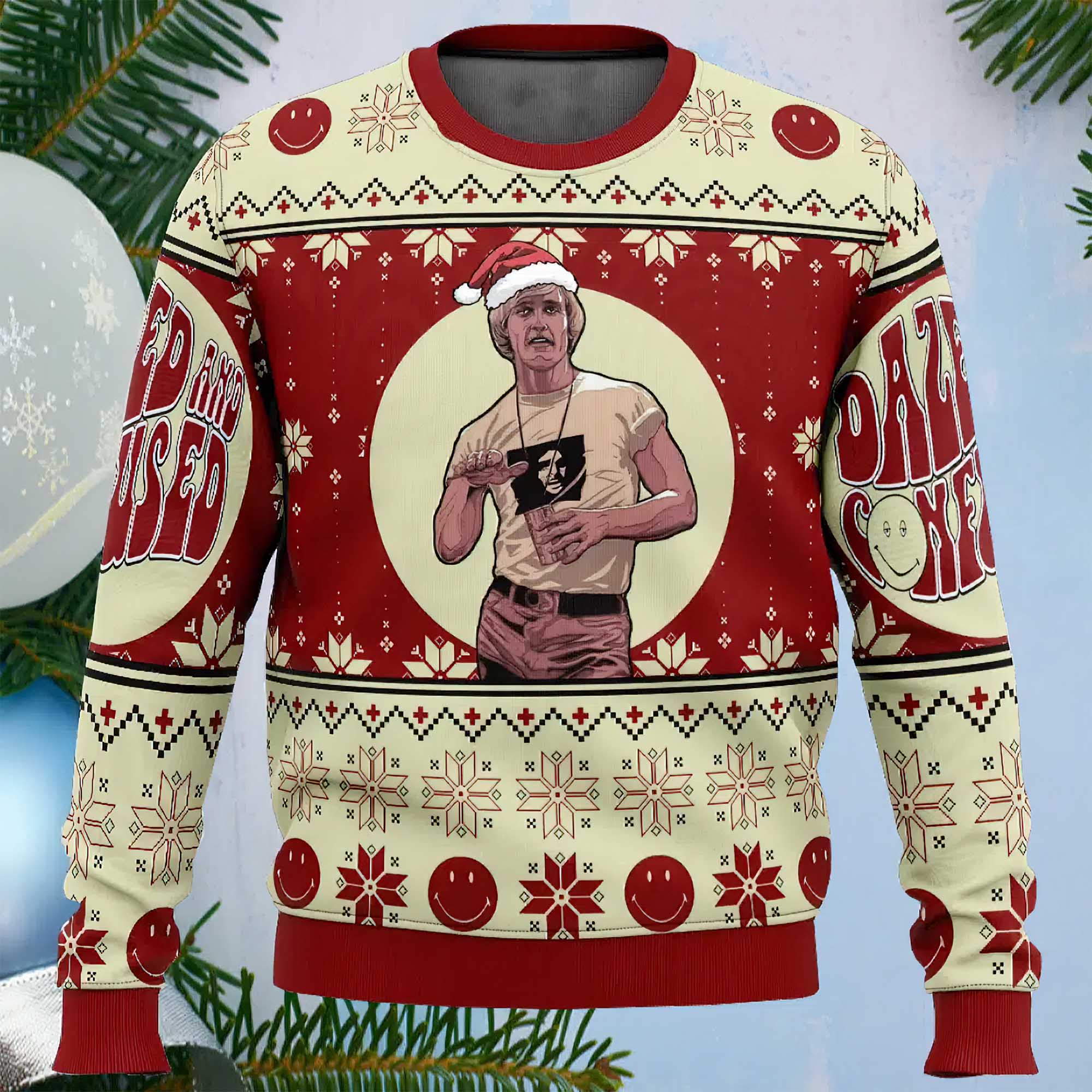 Matthew Dazed And Confused Ugly Christmas Sweater Matthew Dazed And Confused Ugly Christmas Sweater