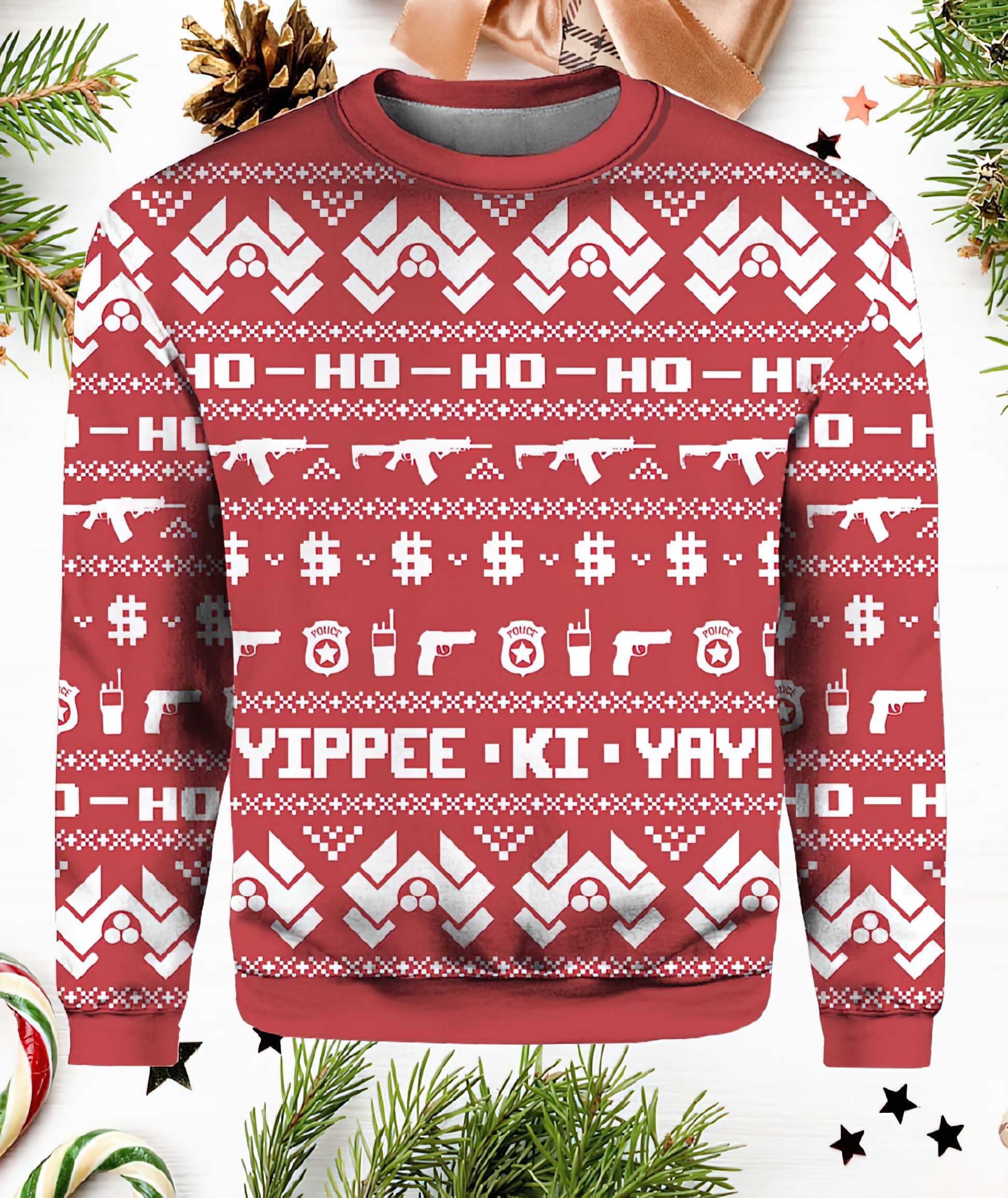 Mcclane Winter Die Hard Ugly Christmas Sweater Mcclane Winter Die Hard Ugly Christmas Sweater