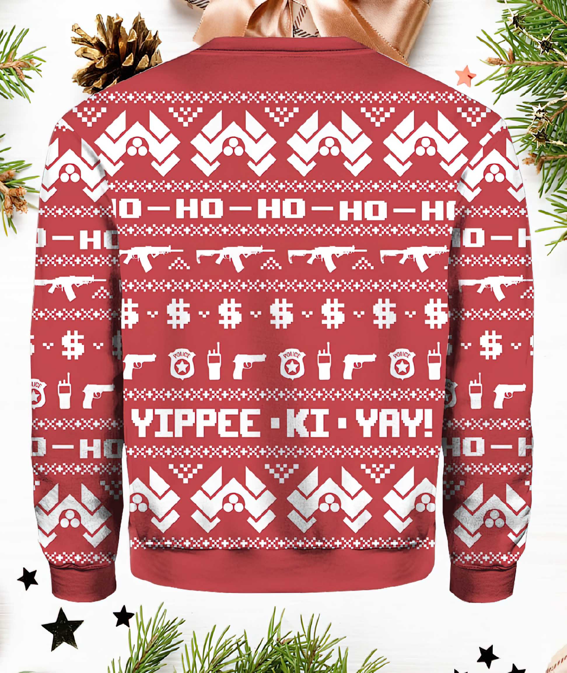 Mcclane Winter Die Hard Ugly Christmas Sweater Mcclane Winter Die Hard Ugly Christmas Sweater