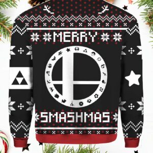 Merry Smashmas Super Smash Bros Ugly Christmas Sweater1.jpg