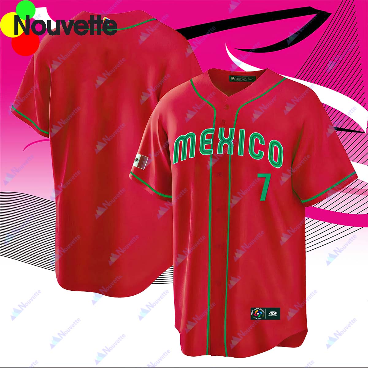 Mexico Baseball 2023 World Baseball Jersey Shirt Mexico Baseball 2023 World Baseball Jersey Shirt