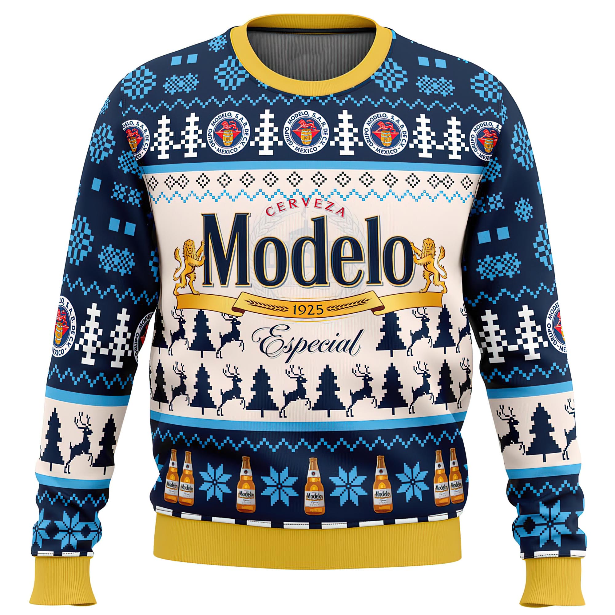 Modelo Especial Beer Ugly Christmas Sweater Modelo Especial Beer Ugly Christmas Sweater