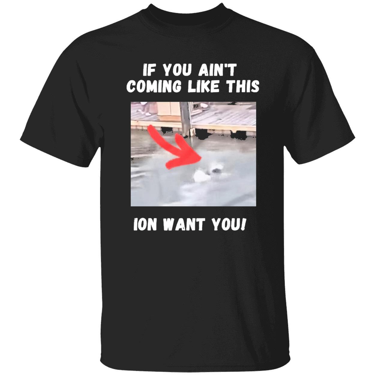 Montgomery Alabama River Brawl If You Ain’T Coming Like This Ion Want You Shirt