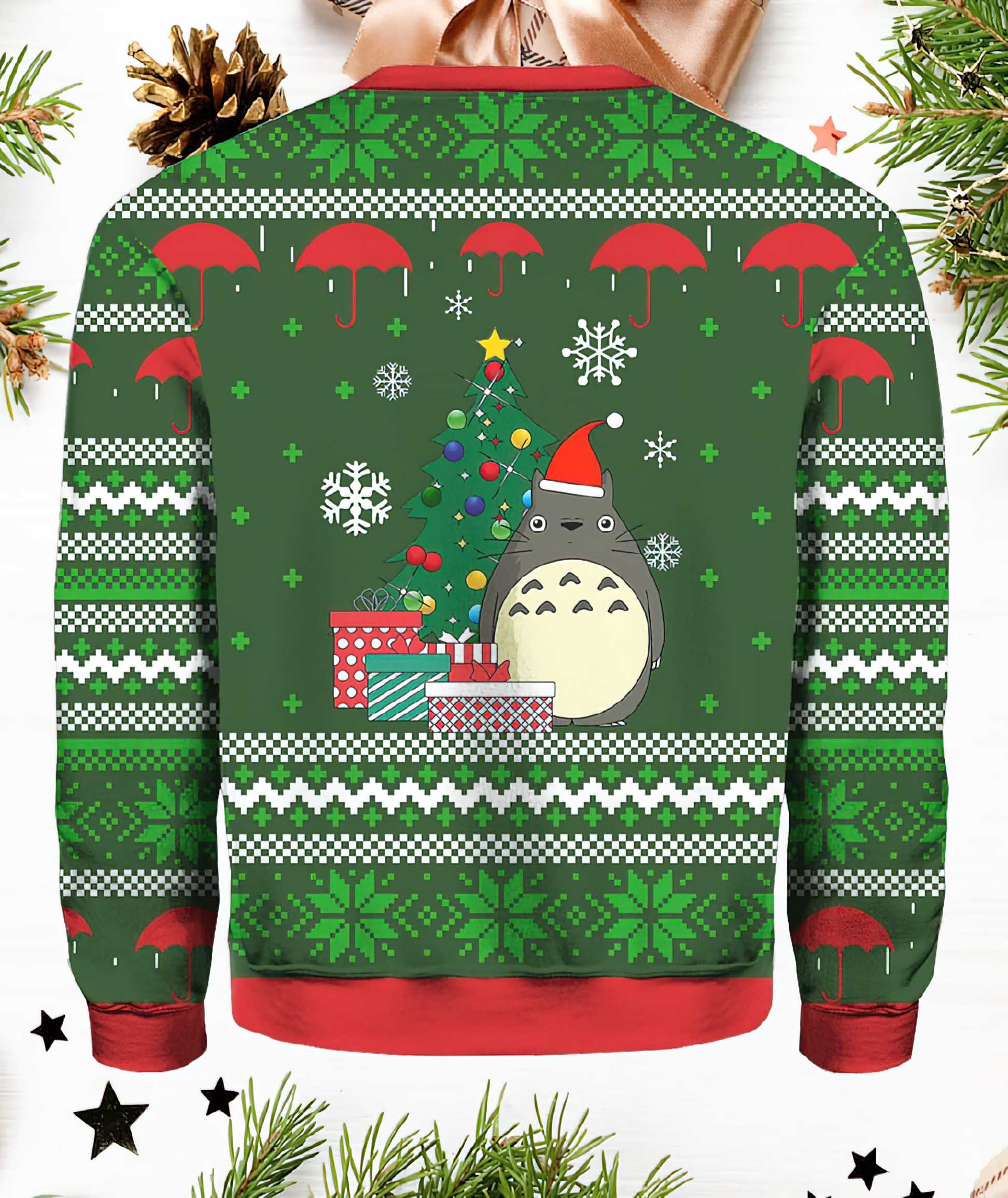 My Neighbor Totoro Gifts Ugly Christmas Sweater My Neighbor Totoro Gifts Ugly Christmas Sweater