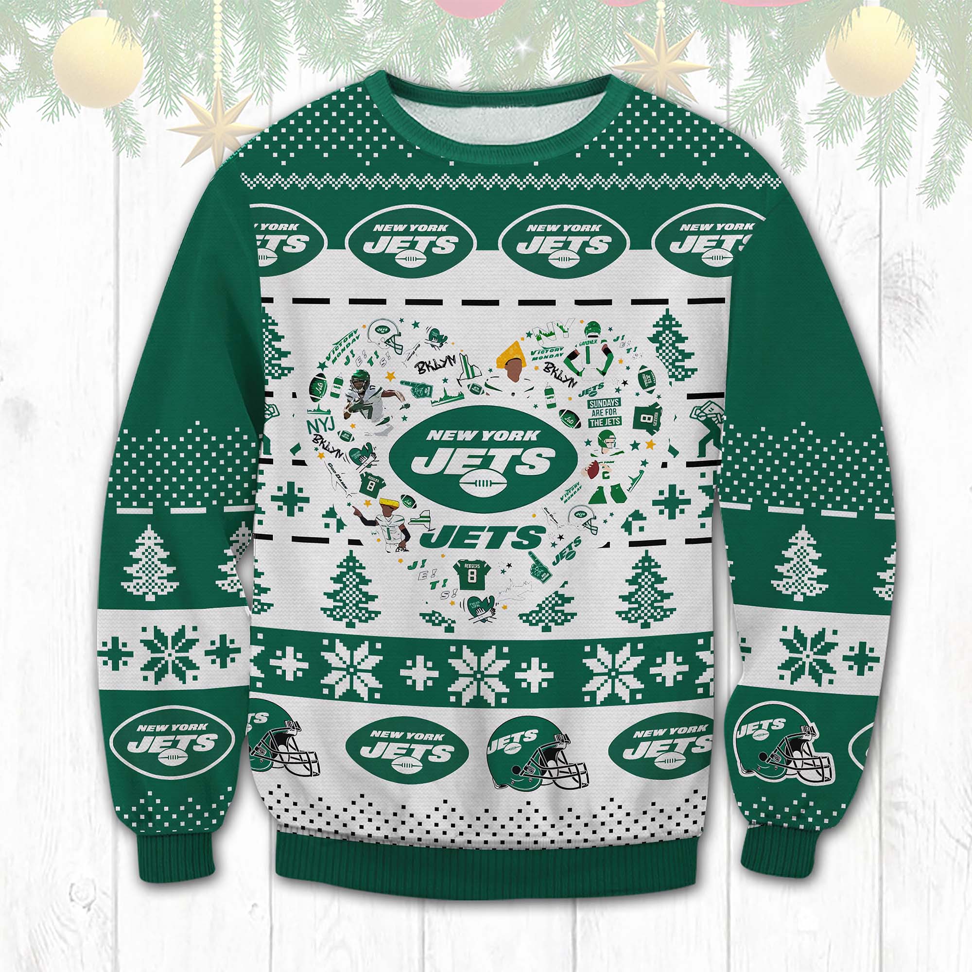 Ny Jets Ugly Christmas Sweater Ny Jets Ugly Christmas Sweater