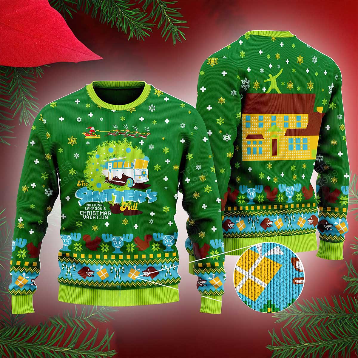 National Lampoon’S Vacation Ugly Xmas Sweater National Lampoon’S Vacation Ugly Xmas Sweater