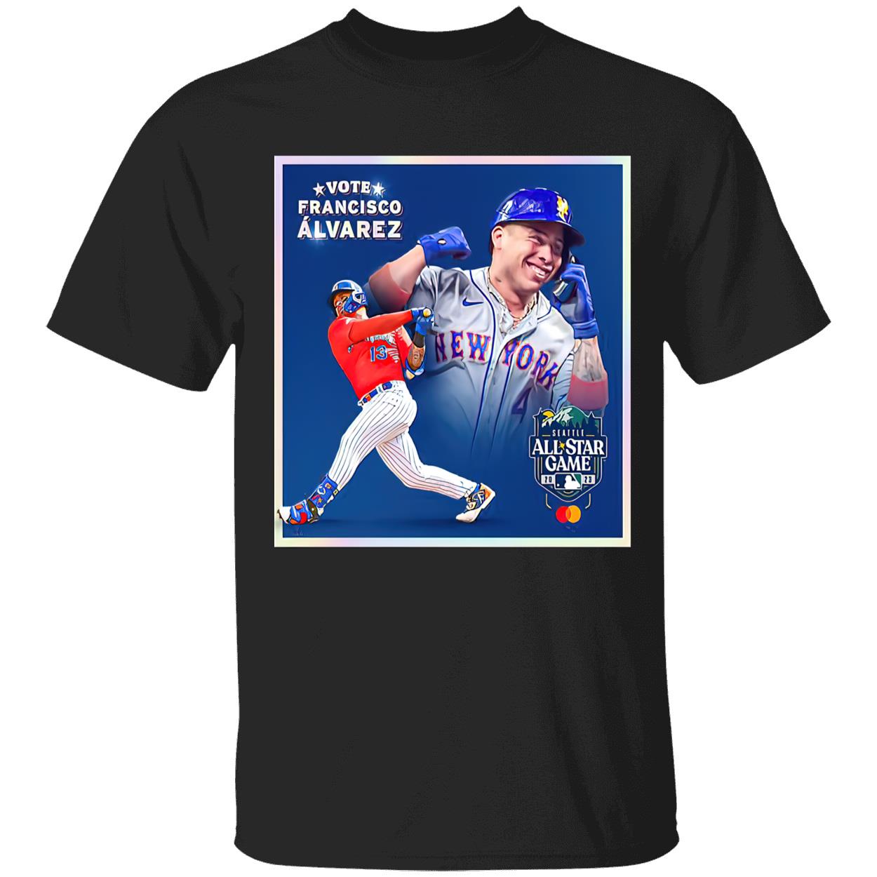 Mets Vote For Pete Lindor Alvarez Seattle All-Star Game 2023 Shirt Mets Vote For Pete Lindor Alvarez Seattle All-Star Game 2023 Shirt