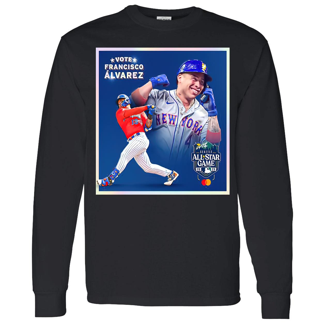 Mets Vote For Pete Lindor Alvarez Seattle All-Star Game 2023 Shirt Mets Vote For Pete Lindor Alvarez Seattle All-Star Game 2023 Shirt