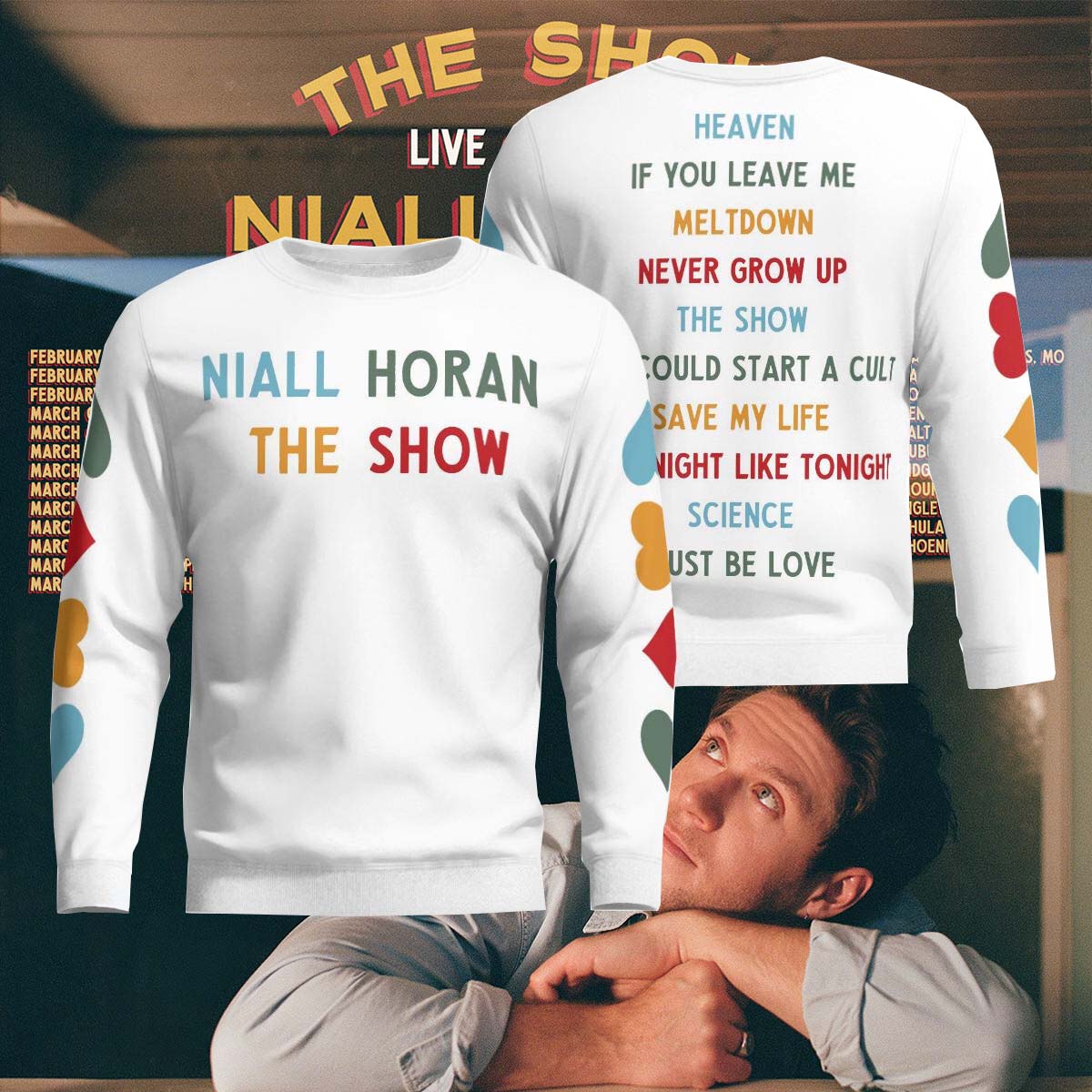 Niall Horan The Show Long Sleeve Sweatshirt