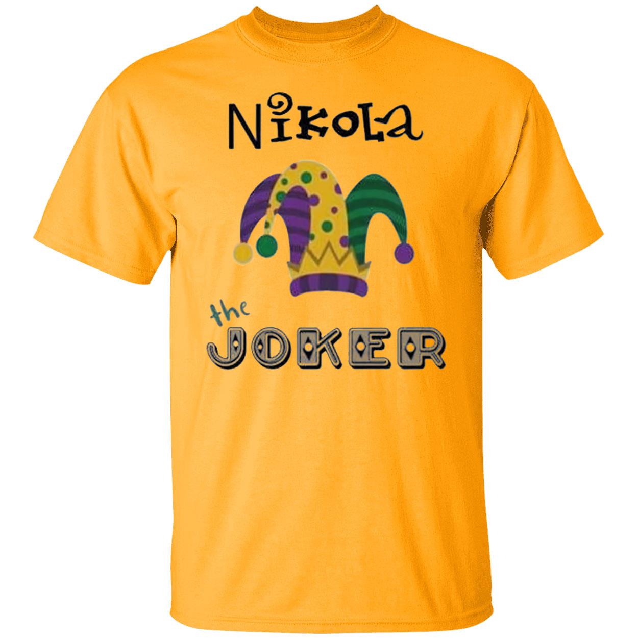 Nikola The Joker Shirt Nikola The Joker Shirt