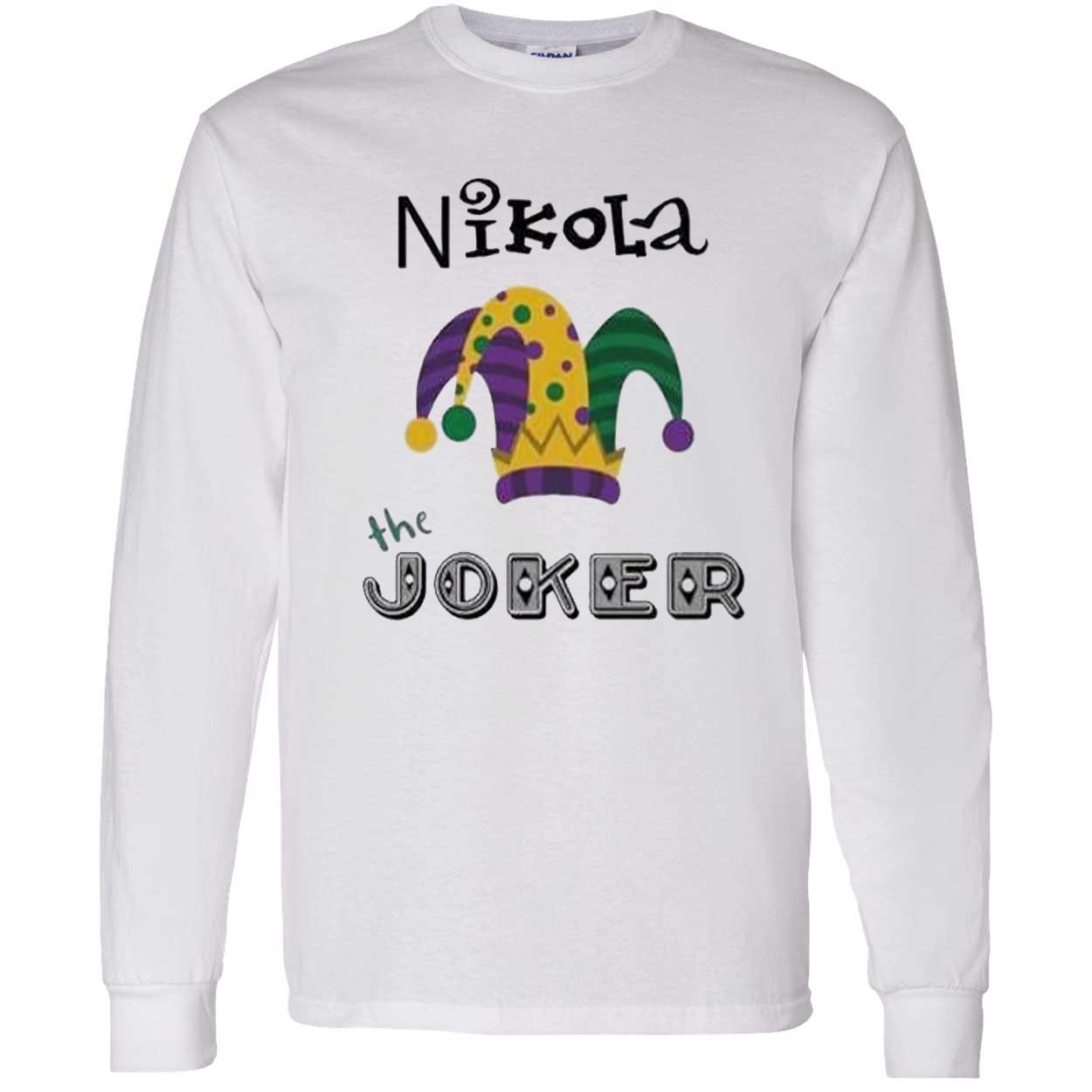 Nikola The Joker Shirt Nikola The Joker Shirt
