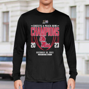 Ole Miss Peach Bowl Champions 2023 Shirt