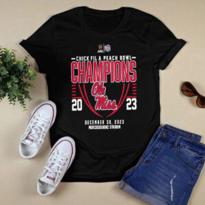 Ole Miss Peach Bowl Champions 2023 Shirt Ole Miss Peach Bowl Champions 2023 Shirt