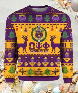 Omega Psi Ugly Christmas Sweater Omega Psi Ugly Christmas Sweater