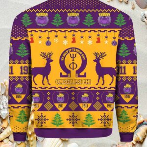 Omega Psi Ugly Christmas Sweater