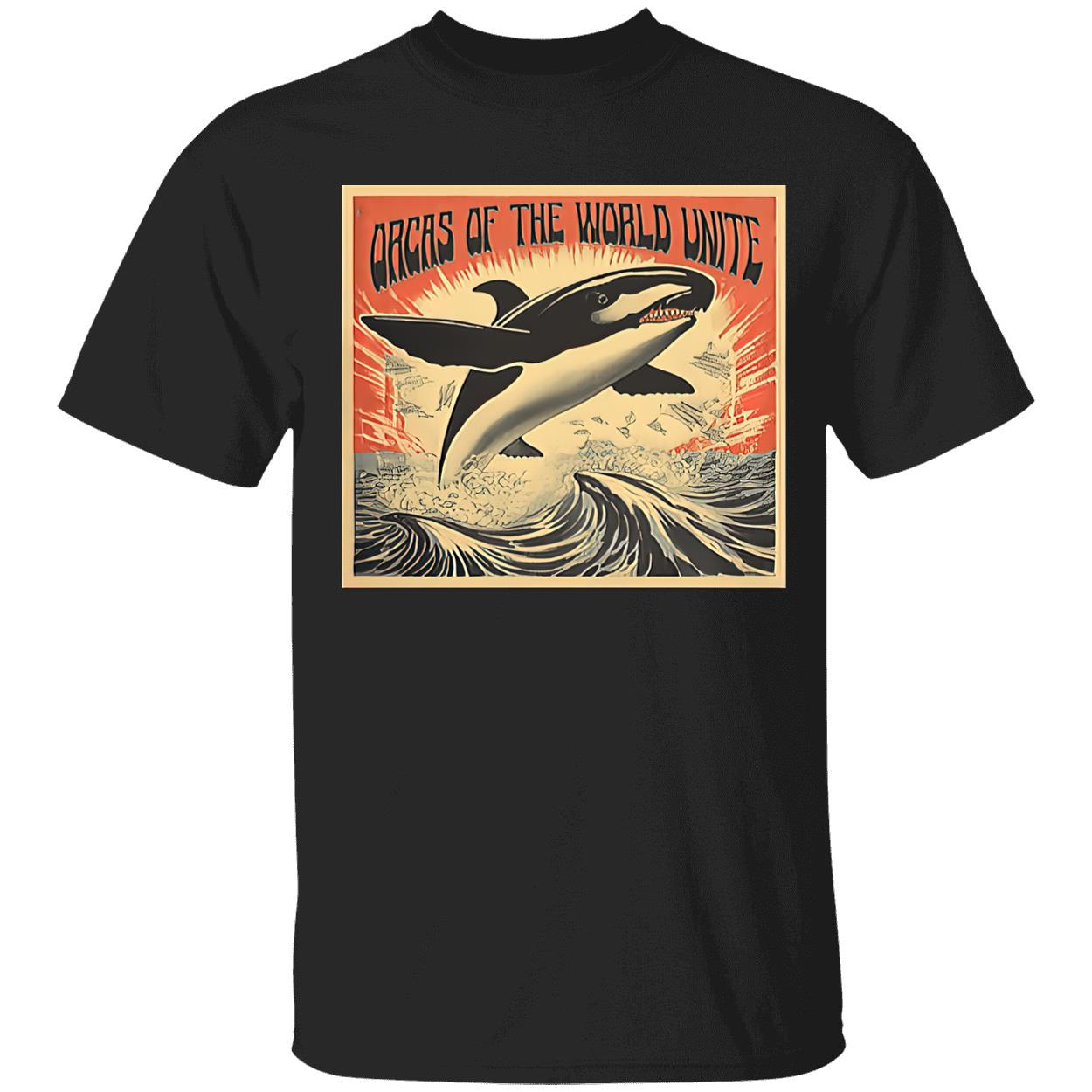 Orcas Of The World Unite Shirt