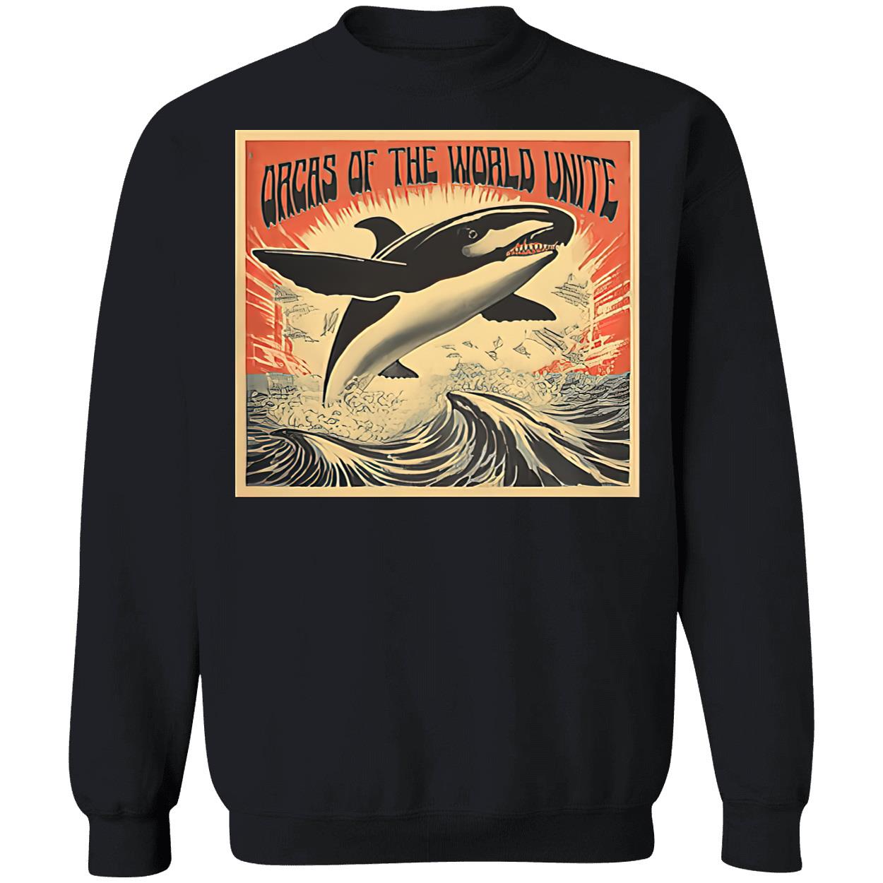Orcas Of The World Unite Shirt Orcas Of The World Unite Shirt
