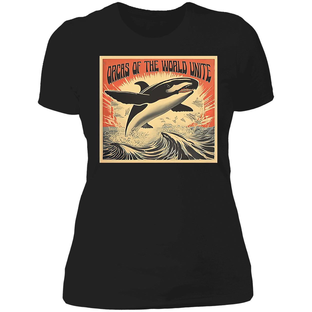 Orcas Of The World Unite Shirt Orcas Of The World Unite Shirt