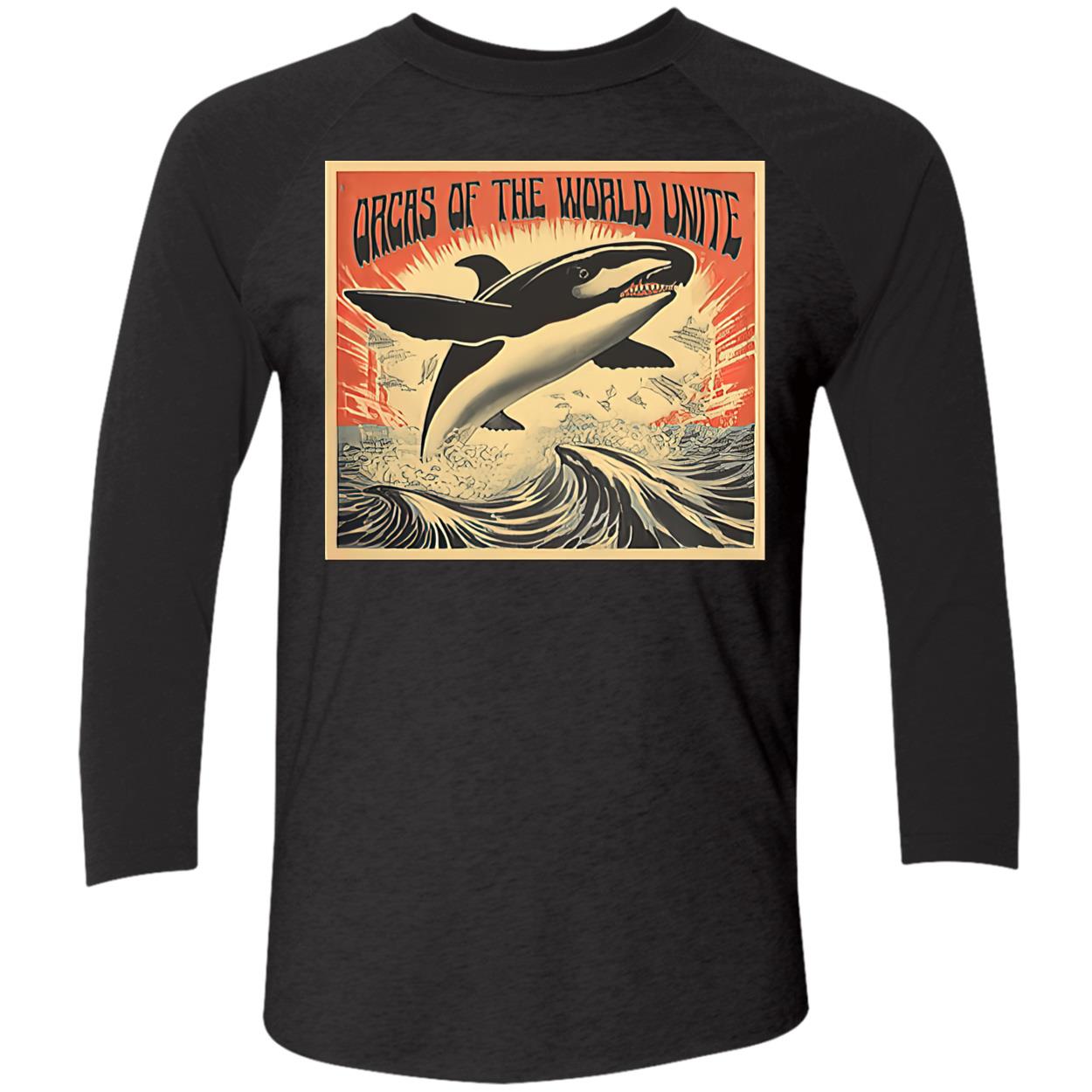 Orcas Of The World Unite Shirt Orcas Of The World Unite Shirt