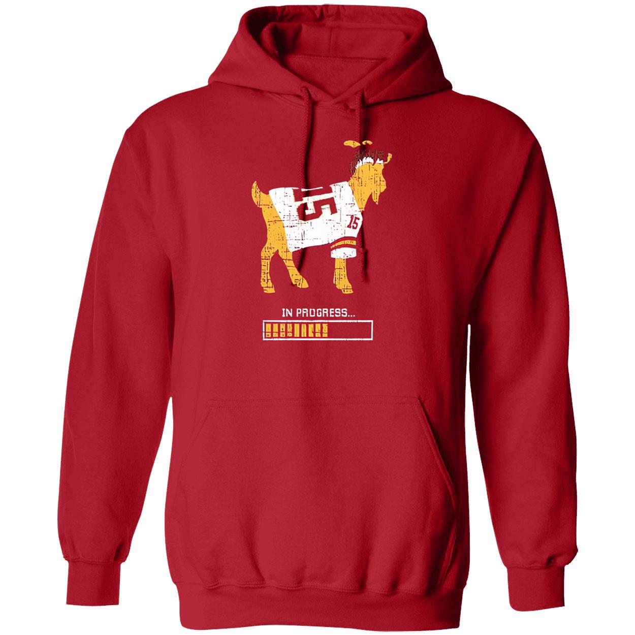 Patrick Mahomes Goat In Progress Shirt Patrick Mahomes Goat In Progress Shirt