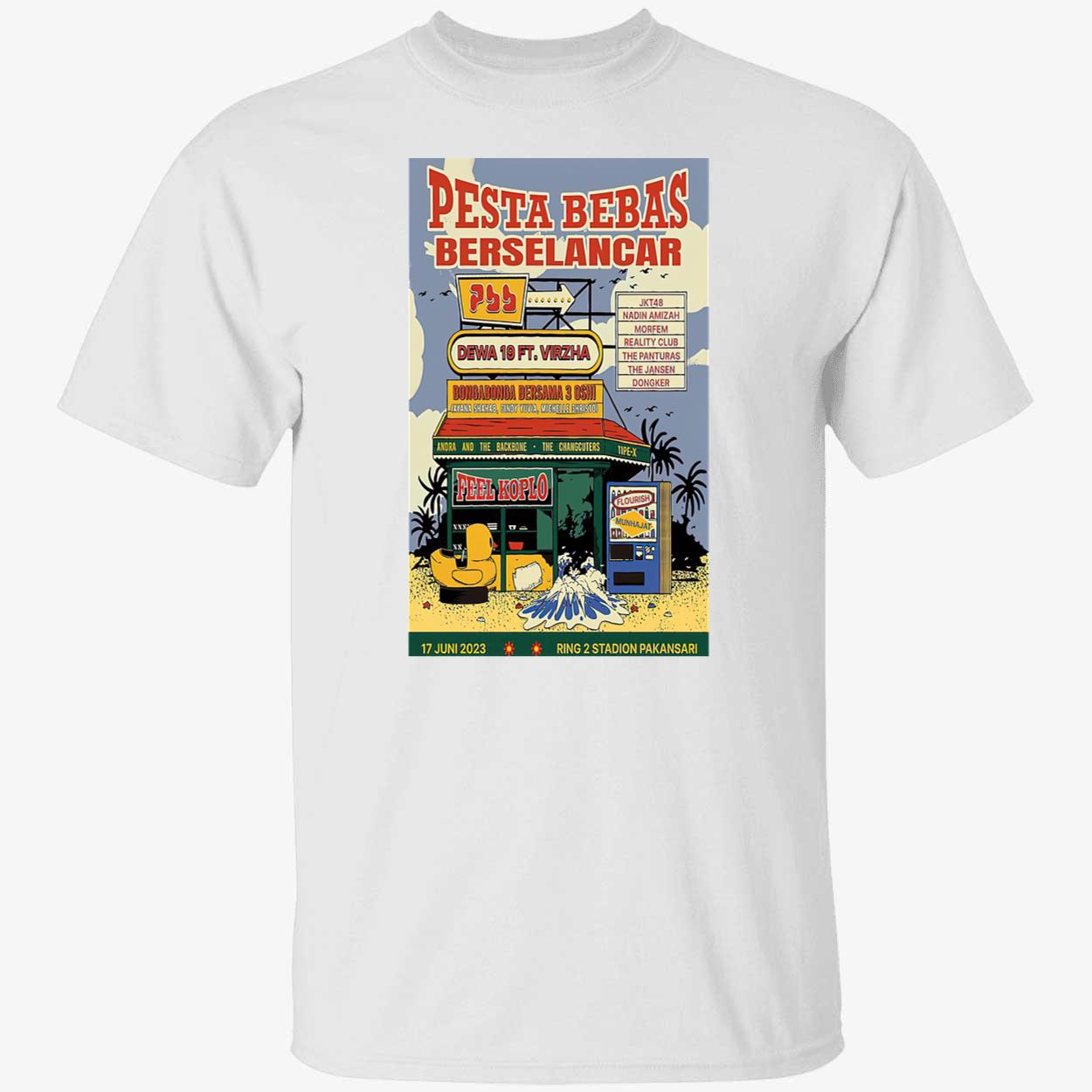 Pesta Bebas Berselancar 17 Juni 2023 Ring 2 Stadion Pakansari Shirt